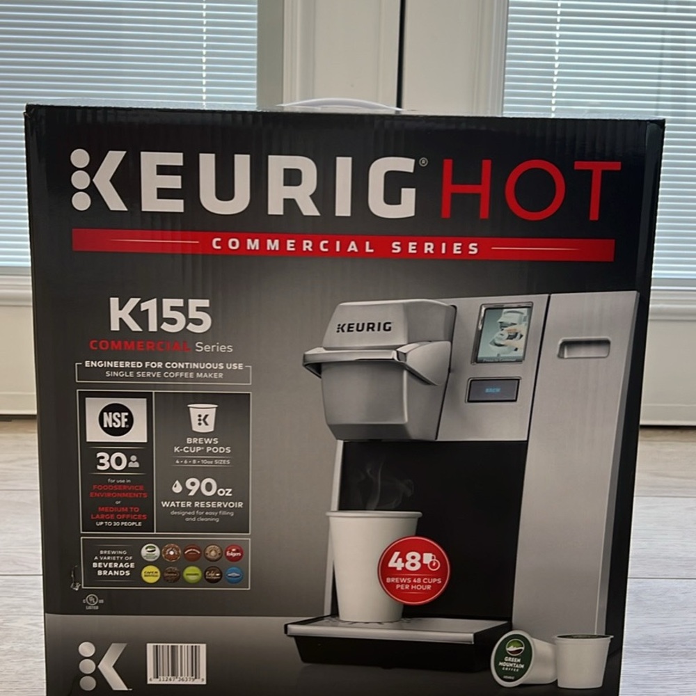 Keurig commercial coffee maker pod new